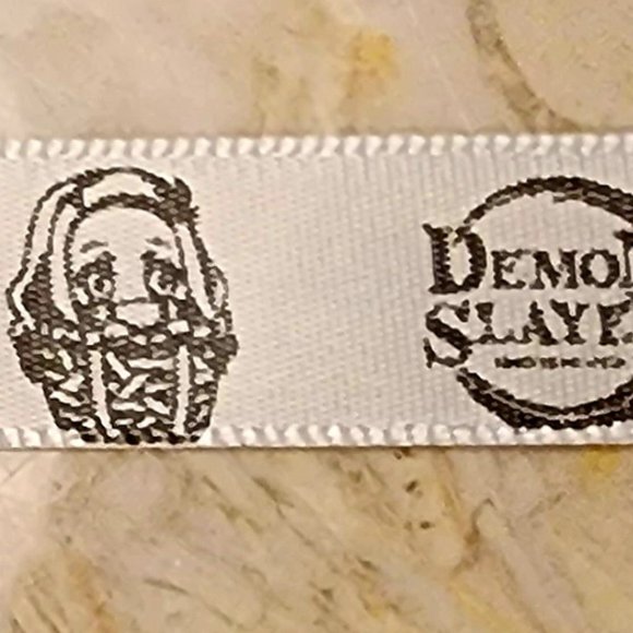 Printed Ribbons - White - Nezuko - 20 metres - Picture 7 of 7